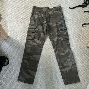 Camo cargo pants